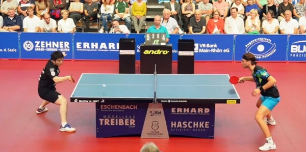 德甲乒乓球：樊振东独砍2分，携弗朗西斯卡率萨尔布吕肯取得首胜